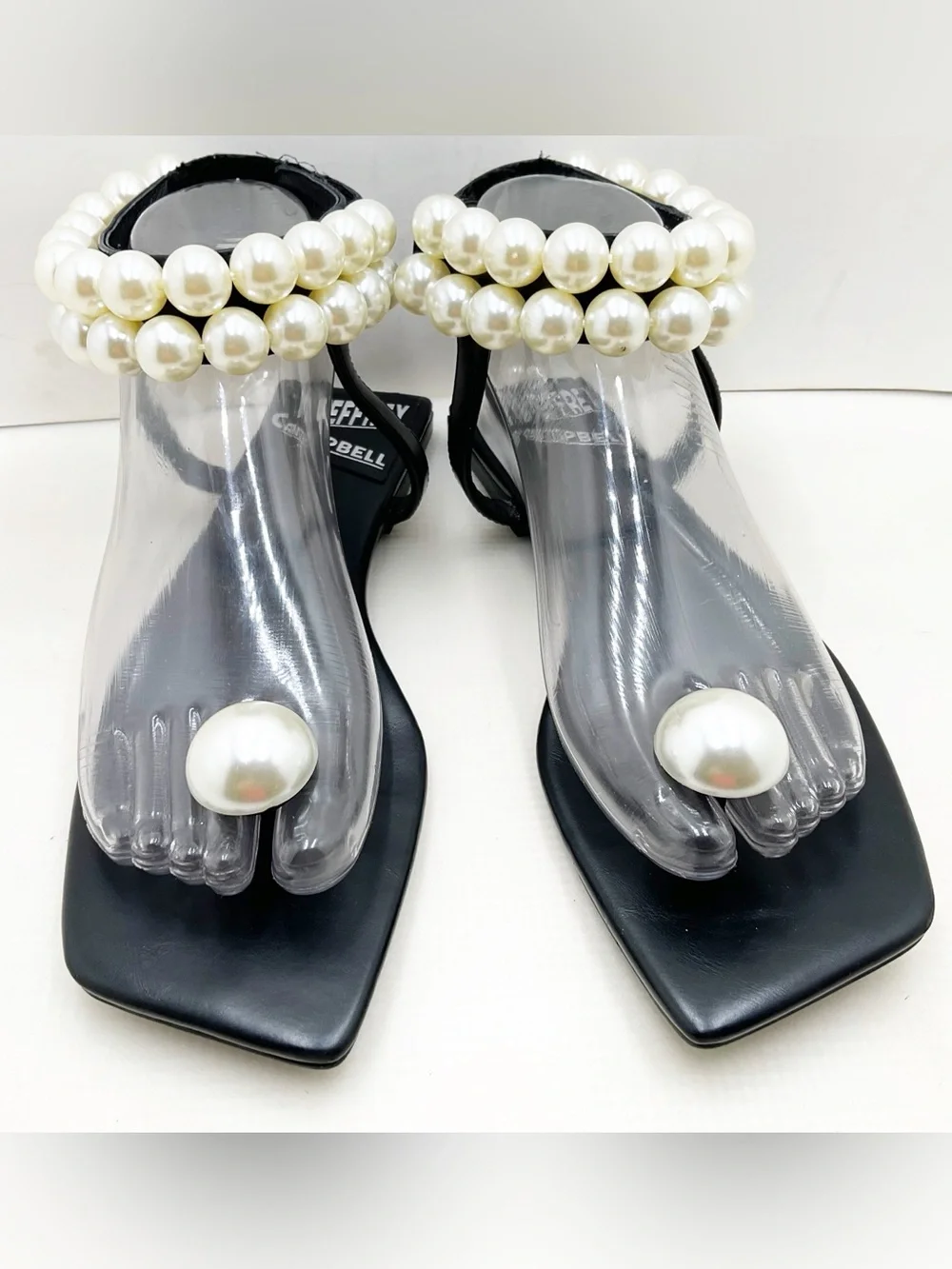 {Jeffrey Campbell} Chateau Pearl Embellished Sandals